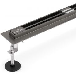 Душевой трап Roxen Slim Gun metal 1200 91060-120GM, оружейная сталь 