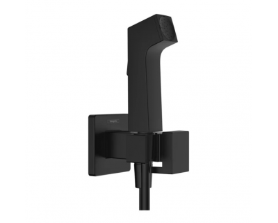 Hansgrohe Гигиенический душ S 1 jet EcoSmart+ со смесителем (требуется скрытая часть) черный матовый 29233670