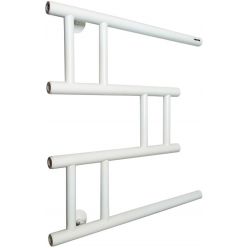 Полотенцесушитель водяной Fincopper FCM 500*500 белый RAL 9016 медный