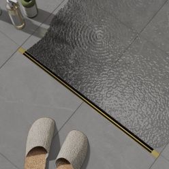 Душевой трап Roxen Slim брашированное золото 60 см, 91060-60GB