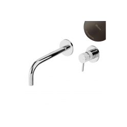 Смеситель для раковины настенный Bruma Lusitano 1078501MG Gunmetal,  длина излива 170мм 