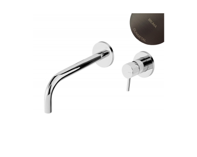 Смеситель для раковины настенный Bruma Lusitano 1078501MG Gunmetal,  длина излива 170мм 