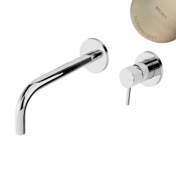 Смеситель для раковины настенный Bruma Lusitano 1078501MM Morning Mist,  длина излива 170мм 