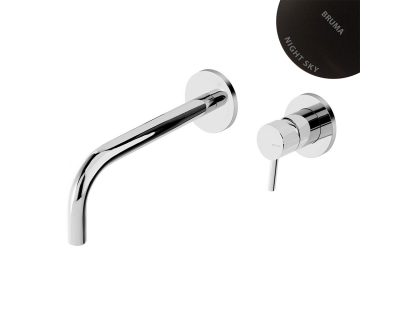 Смеситель для раковины настенный Bruma Lusitano 1078501NS Night Sky,  длина излива 170мм 