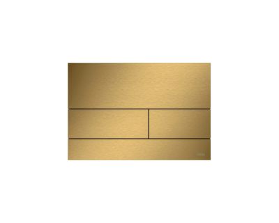 Смывная клавиша TECEsquare II PVD 9240847, сталь, сатин позолоченный