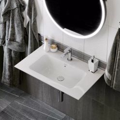 Раковина Kerama Marazzi PIANO 75x46 см с крепежом, PI.wb.75