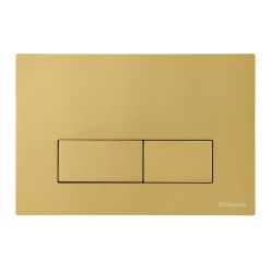 Панель смыва TECEspring S  S240511 нержавеющая сталь, сатин, gold PVD, покрытие против отпечатков пальцев