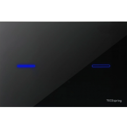 Электронная панель смыва TECEspring lux, стекло глянцевое черное S249702
