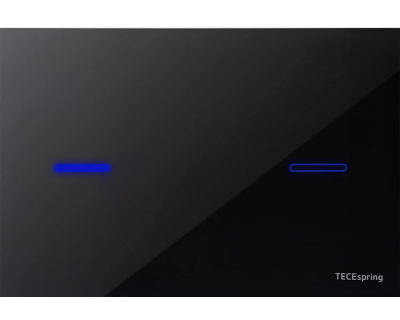 Электронная панель смыва TECEspring lux, стекло глянцевое черное S249702