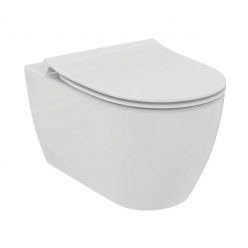 Унитаз подвесной Ideal Standard i.life O Tornado HydroTwist + сиденье тонкое Soft-close, T568001+T572401