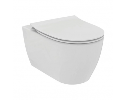 Унитаз подвесной Ideal Standard i.life O Tornado HydroTwist + сиденье тонкое Soft-close, T568001+T572401