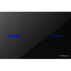 Электронная панель смыва TECEspring lux, стекло глянцевое черное S249702
