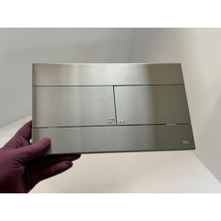 Комплект инсталляции OLI 120 механическая + клавиша Slim INOX металлическая, gun metal, 885052+889313