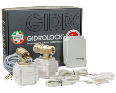 Система защиты от протечки Gidrolock STANDARD BONOMI 1/2  комплект, 4627144884875