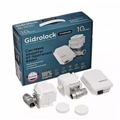 Система защиты от протечки Gidrolock STANDARD RADIO G-Lock 1/2 комплект, 4656755820521