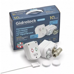 Система защиты от протечки Gidrolock  WINNER RADIO  BONOMI 1/2 комплект, 4627144884738
