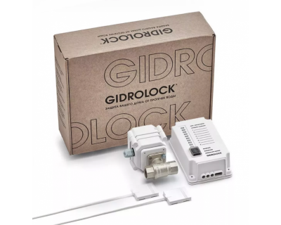 Система защиты от протечки Gidrolock cottage PLUS ENOLGAS 1 комплект, 4657838830253