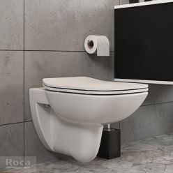 Комплект подвесной унитаз + инсталляция + кнопка Roca Roca Debba, 893104970 + 8901160B1