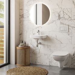 Комплект подвесной унитаз + инсталляция + кнопка Roca Roca Debba, 893104970 + 8901160B1