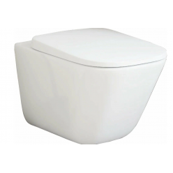  Унитаз подвесной Roca The Gap Clean Rim 34647L000 + 801472003 с пневмокрышкой Slim