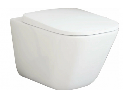  Унитаз подвесной Roca The Gap Clean Rim 34647L000 + 801472003 с пневмокрышкой Slim