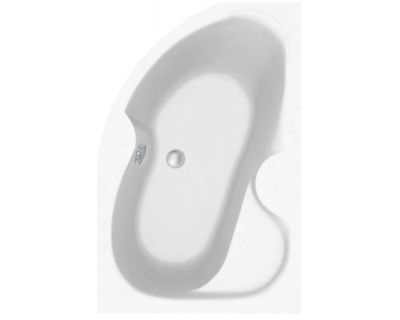 Акриловая ванна Bonito Home Arizona 160x105 см с ножками в комплекте (Right - правосторонняя)