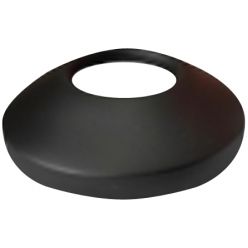 Чашка декоративная 20 мм 3/4" черный Ral 9005  1 шт 