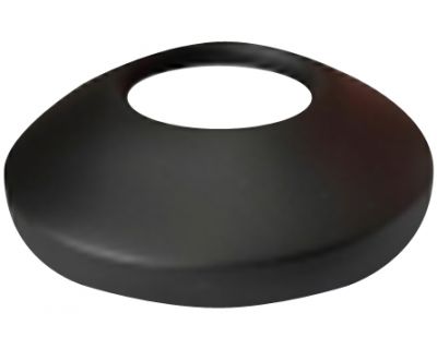 Чашка декоративная 20 мм 3/4" черный Ral 9005  1 шт 