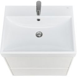 Тумба с умывальником Roca Ona 60 см 857613513 + ZRU9307561 зеленый матовый