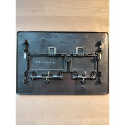 Панель смыва TECEsolid 9240436, латунь с текстурой ромбы