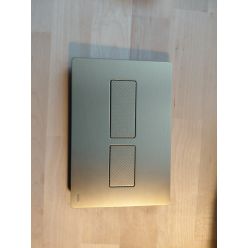 Панель смыва TECEsolid 9240436, латунь с текстурой ромбы