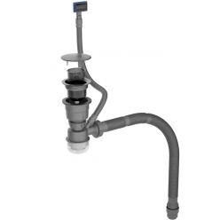 Мойка Roxen Simple 600x480x220, 560220-60B-GR, графит (текстура зерно)