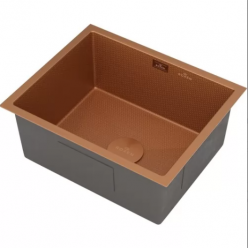 Мойка Roxen Uno 540х440х220, 560210-54BR-GRS бронза (текстура зерно)