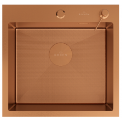 Мойка Roxen Simple 500x480x220, 560220-50BR-GR, бронза