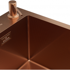 Мойка Roxen Simple 500x480x220, 560220-50BR-GR, бронза