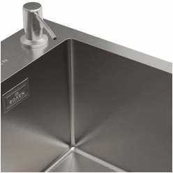 Мойка Roxen Simple 500x480x220, 560220-50-V, сатин