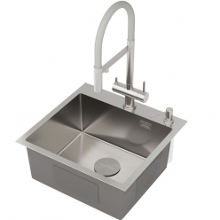 Мойка Roxen Simple 500x480x220, 560220-50-V, сатин