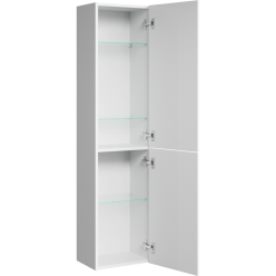 Подвесной пенал Aqwella Pure 35x140x25 см, белый матовый, PUR0535WM