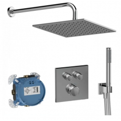 Душевая система  Ideal Standard NAVIGO 7 в 1 [A7773AA], термостат, хром