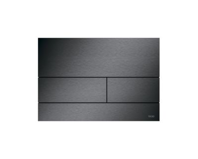 Смывная клавиша TECEsquare II PVD 9240846, сталь, сатин черный хром 