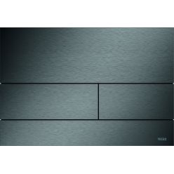 Смывная клавиша TECEsquare II PVD 9240846, сталь, сатин черный хром 