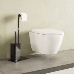 Унитаз подвесной Roca Ona Rimless 346687000+ZRU9310293 с пневмокрышкой дюропласт