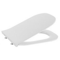  Унитаз подвесной Roca The Gap Clean Rim 34647L000 + 801472003 с пневмокрышкой Ultra Slim