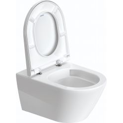 Подвесной унитаз Duravit D-Neo Rimless (с крышкой SoftClose) 45770900A1