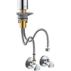 Угловой запорный вентиль Hansgrohe E 1/2" x 3/8", 13902000