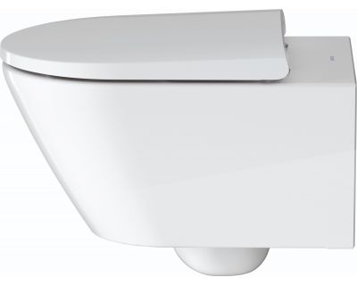 Подвесной унитаз Duravit D-Neo Rimless (с крышкой SoftClose) 45770900A1