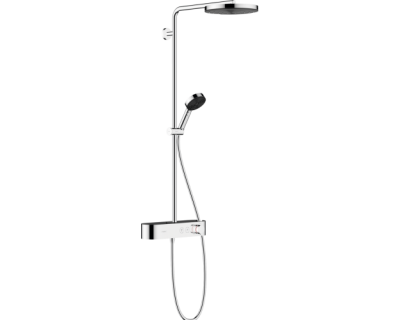 Душевая стойка Hansgrohe Pulsify S Showerpipe 260 1jet с ShowerTablet Select 400, 24220000