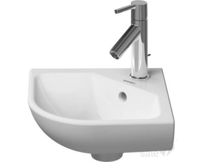 Умывальник угловой Duravit ME by Starck, 43.5x38 (стороны 31x31) 722430000