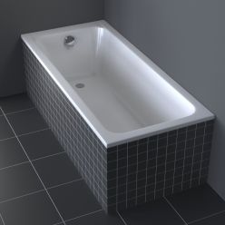 Акриловая ванна Duravit D-Code 170x70, 700098000000000