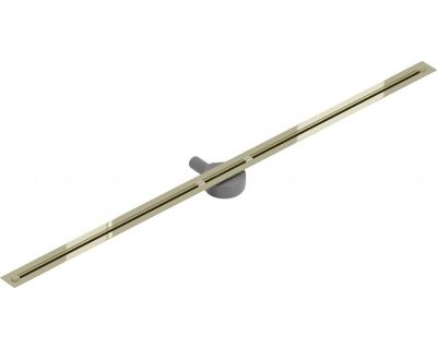 Трап для душа MEXEN FLAT 360 SUPER SLIM GOLD, 130 см (1551130) золото